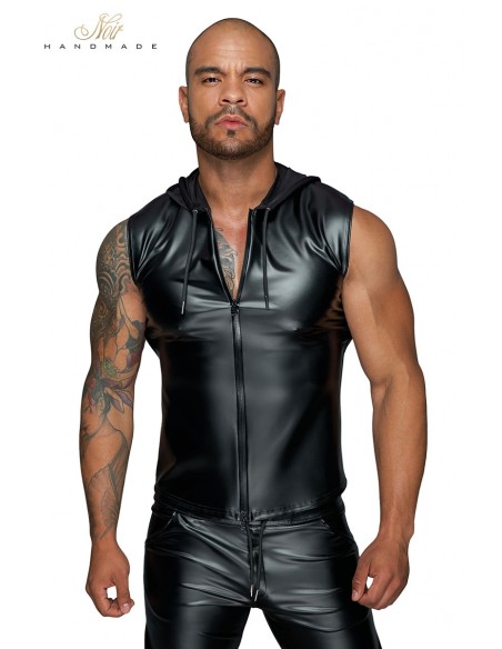  Veste à capuche sans manches H062 - Men Avenue - SexShop Gay