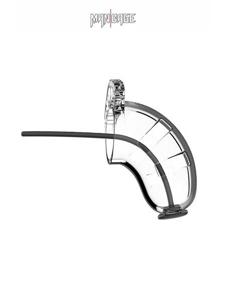  Cage de chasteté 6,5cm avec plug d'urètre - ManCage 15 - Men Avenue - SexShop Gay