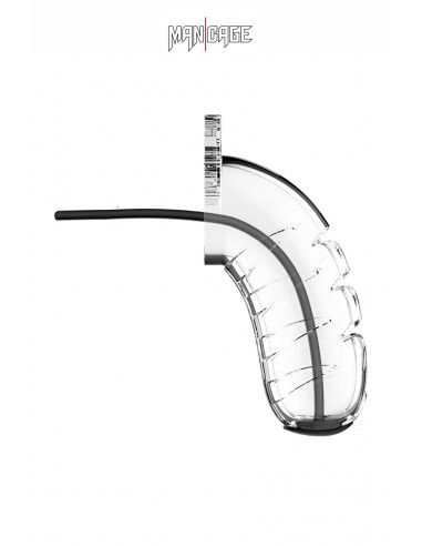  Cage de chasteté 10cm avec sonde urétrale - ManCage 16 - Men Avenue - SexShop Gay