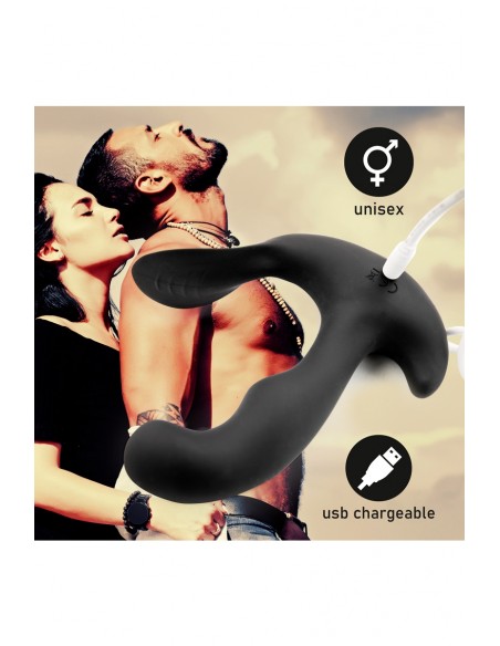  Stimulateur anal vibrant télécommandé unisexe - Black Jamba - Men Avenue - SexShop Gay