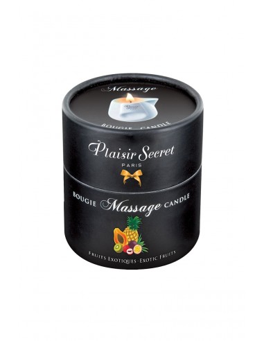  Bougie de massage gourmande fruits exotiques - Men Avenue - SexShop Gay