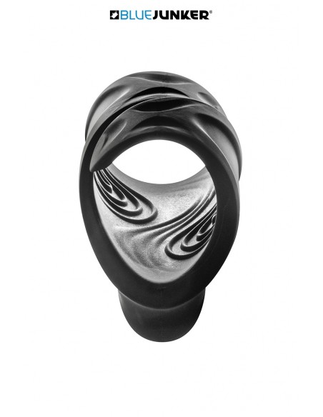  Masturbateur vibrant automatique avec stries - Blue Junker - Men Avenue - SexShop Gay