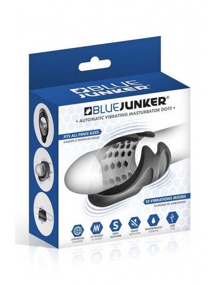  Masturbateur vibrant  automatique avec ergots - Blue Junker - Men Avenue - SexShop Gay