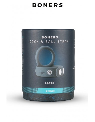  Cock et Ball Strap silicone - Boners - Men Avenue - SexShop Gay