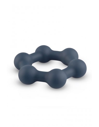 Cockring Hexagonal avec billes en acier - Boners - Men Avenue - SexShop Gay