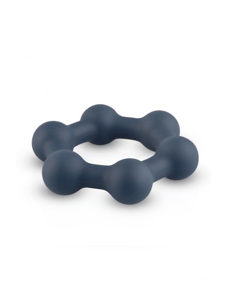  Cockring Hexagonal avec billes en acier - Boners - Men Avenue - SexShop Gay