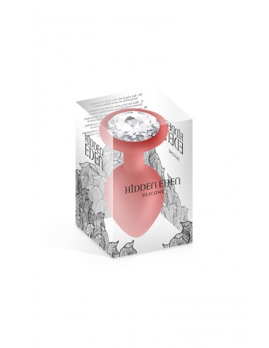  Plug bijou silicone rouge M - Hidden Eden - Men Avenue - SexShop Gay