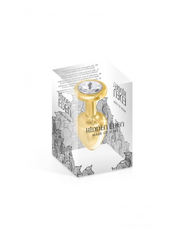  Plug bijou aluminium gold XS - Hidden Eden - Men Avenue - SexShop Gay