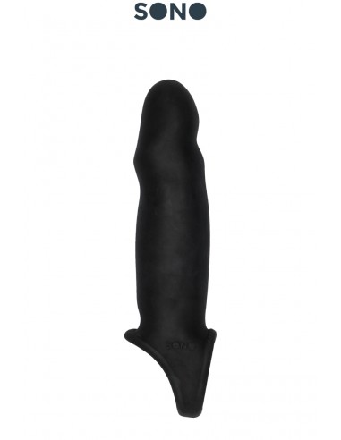  Gaine d'extension de pénis noire - SONO 17 - Men Avenue - SexShop Gay