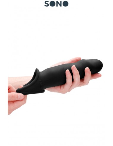  Gaine d'extension de pénis noire - SONO 17 - Men Avenue - SexShop Gay