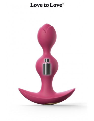  Plug anal vibrant Twinny Bud prune - Men Avenue - SexShop Gay