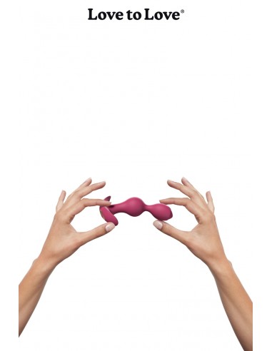  Plug anal vibrant Twinny Bud prune - Men Avenue - SexShop Gay