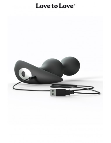  Plug anal vibrant Twinny Bud noir - Men Avenue - SexShop Gay