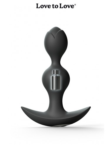  Plug anal vibrant Twinny Bud noir - Men Avenue - SexShop Gay