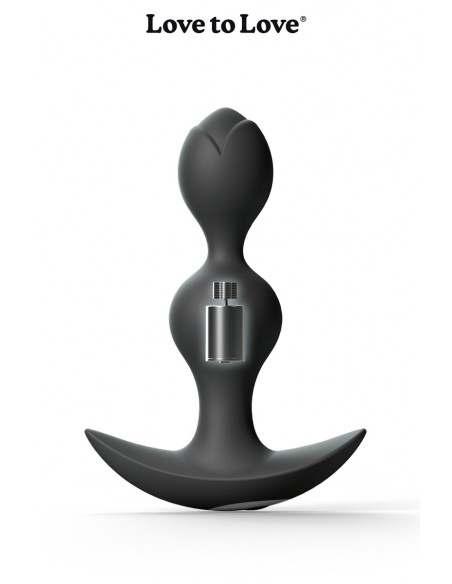  Plug anal vibrant Twinny Bud noir - Men Avenue - SexShop Gay