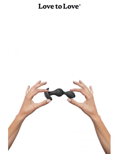  Plug anal vibrant Twinny Bud noir - Men Avenue - SexShop Gay