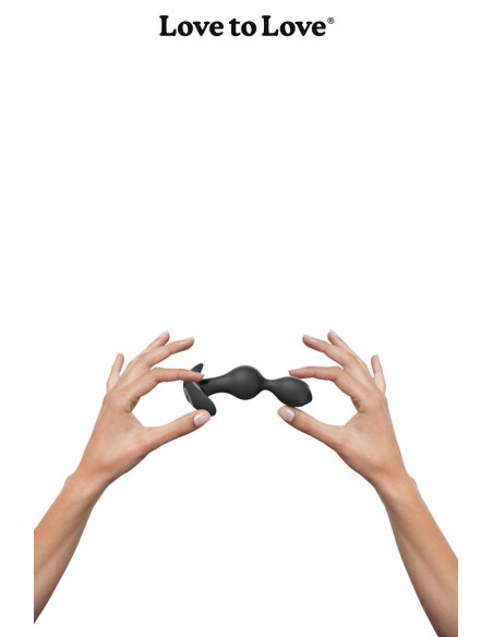  Plug anal vibrant Twinny Bud noir - Men Avenue - SexShop Gay