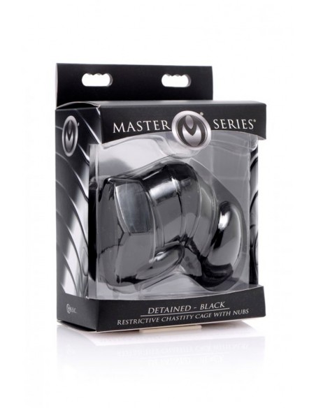  Cage de chasteté restrictive noire - Master Series - Men Avenue - SexShop Gay