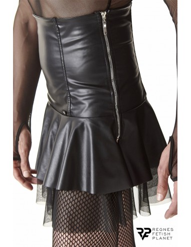  Jupe noire taille haute - Regnes - Men Avenue - SexShop Gay
