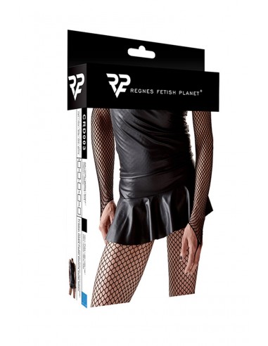  Mini jupe taille basse noire - Regnes - Men Avenue - SexShop Gay
