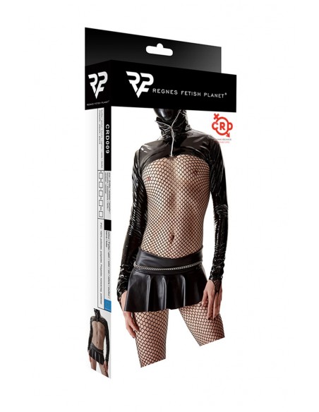  Veste avec col montant et fermeture éclair - Regnes - Men Avenue - SexShop Gay