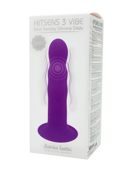  Vibro double densité Hitsens 3 - 18,2 x 4 cm - Men Avenue - SexShop Gay