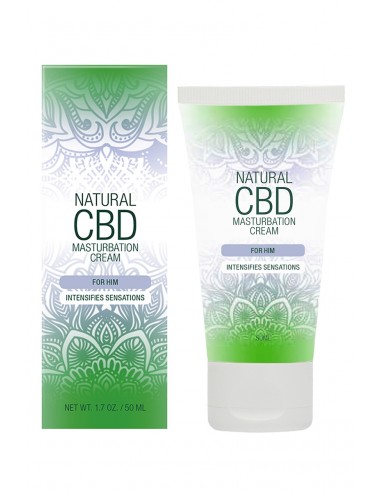  Crème de masturbation Homme - Natural CBD - Men Avenue - SexShop Gay