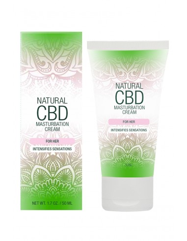  Crème de masturbation Femme - Natural CBD - Men Avenue - SexShop Gay