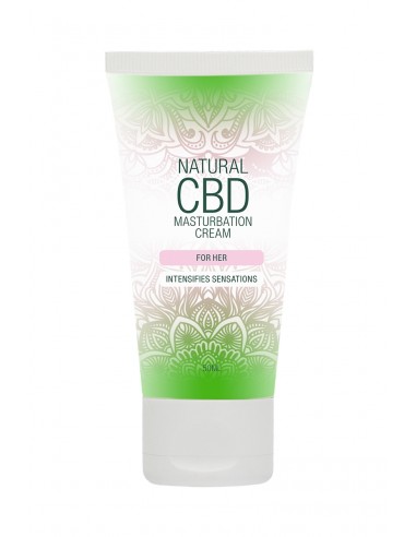  Crème de masturbation Femme - Natural CBD - Men Avenue - SexShop Gay