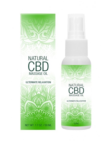  Huile de massage 50ml - Natural CBD - Men Avenue - SexShop Gay
