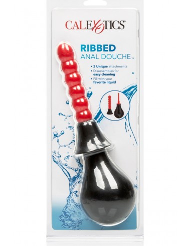  Poire anale Ribbed Anal Douche - Calexotics - Men Avenue - SexShop Gay