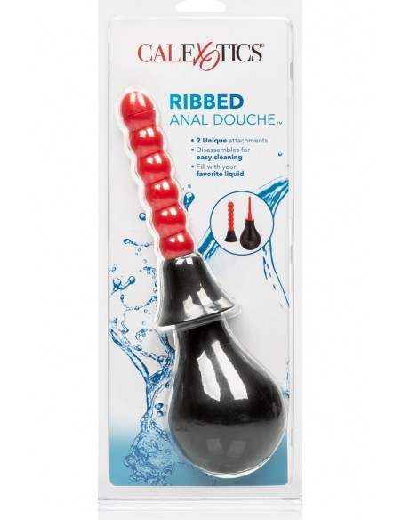  Poire anale Ribbed Anal Douche - Calexotics - Men Avenue - SexShop Gay