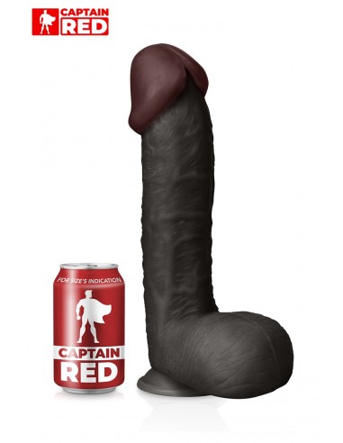  Gode XXL The Super Black 29 x 6,5 cm - Men Avenue - SexShop Gay