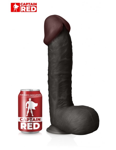  Gode XXL The Super Black 29 x 6,5 cm - Men Avenue - SexShop Gay