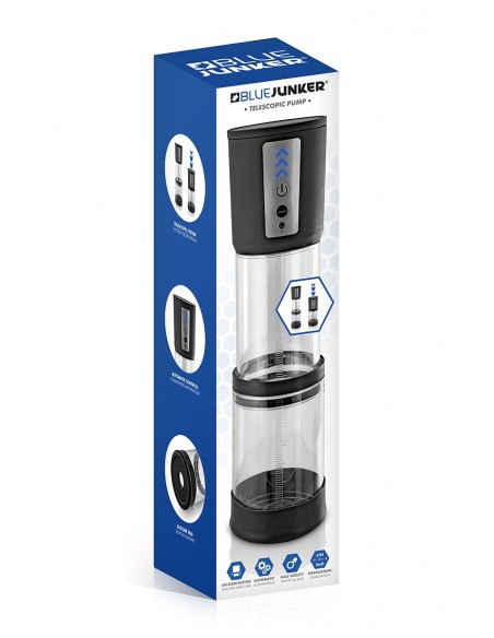  Pompe à pénis automatique télescopique - Blue Junker - Men Avenue - SexShop Gay