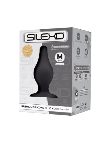  Plug anal double densité modèle 2 Medium - SilexD - Men Avenue - SexShop Gay