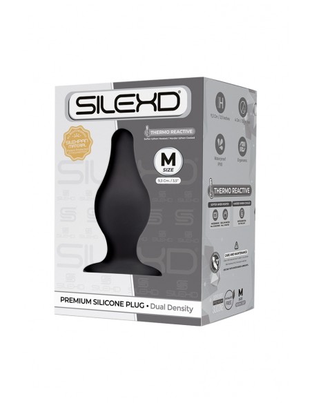  Plug anal double densité modèle 2 Medium - SilexD - Men Avenue - SexShop Gay