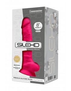  Gode double densité rose 20 cm - SilexD - Men Avenue - SexShop Gay 2