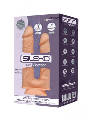 Vibro double pénétration double densité - SilexD - Men Avenue - SexShop Gay