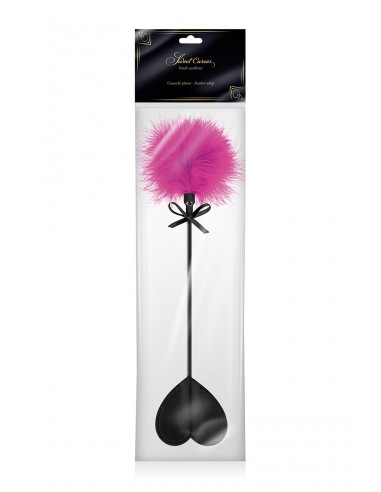  Tapette coeur avec pompon fuchsia - Sweet Caress - Men Avenue - SexShop Gay