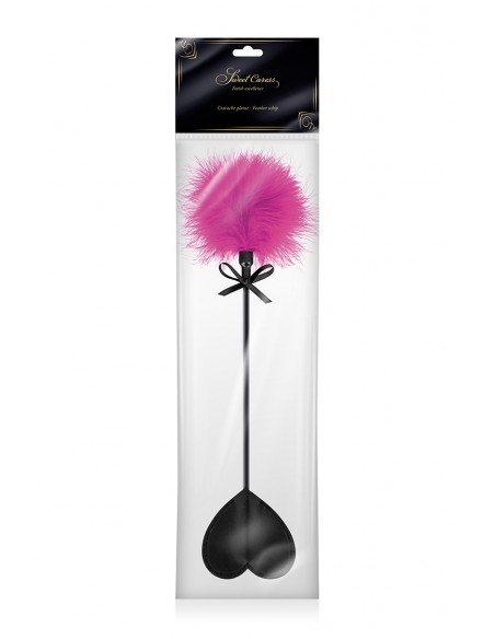  Tapette coeur avec pompon fuchsia - Sweet Caress - Men Avenue - SexShop Gay