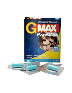  G-Max Power Caps Homme (5 gélules) - Men Avenue - SexShop Gay