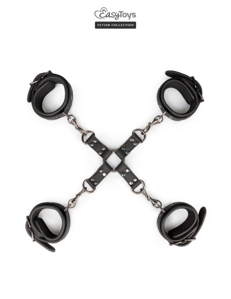  Kit d'attaches Hogtie - Easytoys Fetish Collection - Men Avenue - SexShop Gay