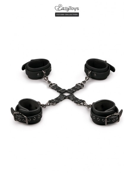 Kit d'attaches Hogtie - Easytoys Fetish Collection - Men Avenue - SexShop Gay