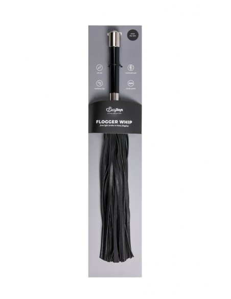  Martinet avec poignée métal - Easytoys Fetish Collection - Men Avenue - SexShop Gay