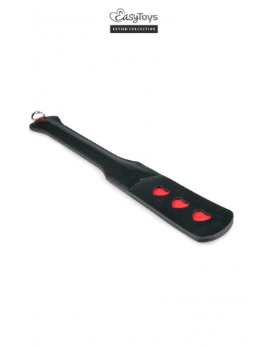 Paddle cuir 3 coeurs - Easytoys Fetish Collection - Men Avenue - SexShop Gay