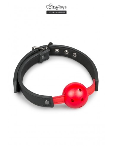  Gagged Ball avec balle rouge - EasyToys Fetish Collection - Men Avenue - SexShop Gay