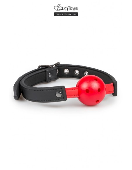  Gagged Ball avec balle rouge - EasyToys Fetish Collection - Men Avenue - SexShop Gay