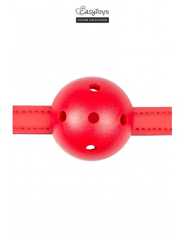  Gagged Ball avec balle rouge - EasyToys Fetish Collection - Men Avenue - SexShop Gay