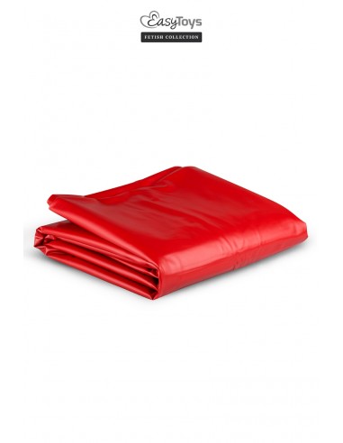  Drap Vinyle Rouge - EasyToys Fetish Collection - Men Avenue - SexShop Gay